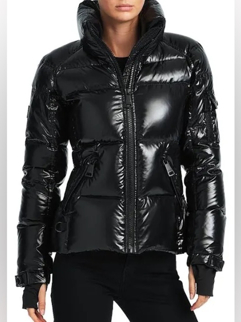 S13 by SAM Kylie Puffer Coat Black XL